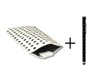 Medion Polka Dot Hoesje | Medion Life p4502 | Gratis Stylus