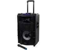 Lenco High Power Dj Mixer Met Bluetooth, Usb, Fm En Party Lights Lenco Pmx-250 Zwart