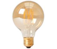 Calex Globe LED Lamp Warm Ø80 - E27 - 320 Lm - Goud / Clear
