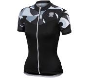 Sportful Fietsshirt Sportful Women Primavera Jersey Black White-M