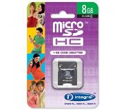 Integral Micro SD-kaart + SD Adapter - 8 GB