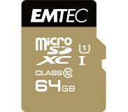 Emtec geheugenkaart microSDXC Class 10 64 GB