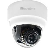 LevelOne FCS-3303 IP-beveiligingscamera Binnen & buiten Dome Wit 2048 x 1536Pixels
