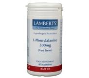 Lamberts L-Phenylalanine 500mg 60ca
