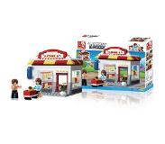Sluban Town Business Kruidennier Sluban constructiespeelgoed