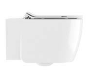 Crosswater KAI X wandcloset inclusief toiletzitting wit sw224351/sw224453