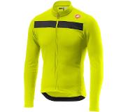 Castelli - Puro 3 Jersey Full Zip - Fietsshirt 3XL, geel/groen