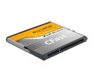 DeLOCK CFast SATA 8GB flashgeheugen MLC