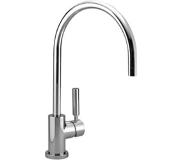 Dornbracht Tara Classic keukenkraan met hendel rechts met uitloop 235mm platina mat
