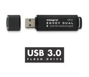 Integral Envoy DUAL USB3.0 128GB