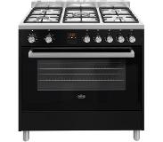 Belling SC 900 DFT zilver, zwart, roestvrijstaal