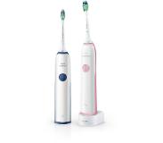 Philips Sonicare 2100 DailyClean Pink & Blue DUOSET HX3212/61