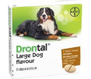 Drontal Large Dog Flavour Ontwormen Hond - 2 tabletten
