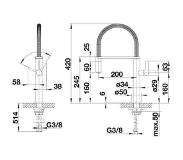 BLANCO Mengkraan Culina-S mini edelstaal finish inox