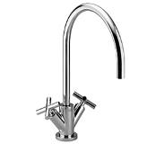 Dornbracht Tara keukenkraan sprong 23,5cm platina mat