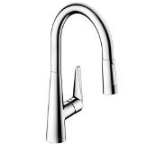 Hansgrohe Talis s keukenkraan 200 met uittrekbare vuistdouche chroom
