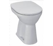 Jika Lyraplus staand closet +6 vlakspoel pk met 4 schroefgaten Wit