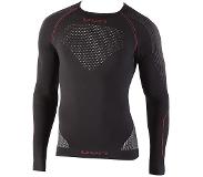 UYN Ondershirt UYN Men Evolutyon Long Sleeves Charcoal White Red-XXL