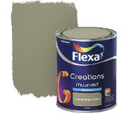 Flexa Creations muurverf camouflage green zijdemat 1 liter