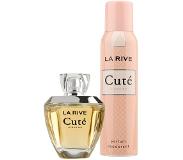 La Rive Set Cuté geschenkset - 100ml eau de parfum + 150ml deodorant