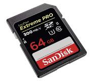 SanDisk SanDsk Extreme Pro SDXC UHS-II Memory Card 300MB/s 32GB