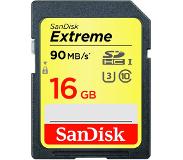SanDisk SDHC Extreme 16GB 90MB/s CL 10 doublepack