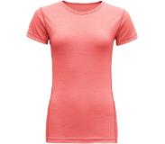 Devold - Breeze Woman T-Shirt - Merino-ondergoed XS, rood