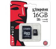 Kingston - Flashgeheugenkaart ( Adapter voor microSDHC naar SD inbegrepen )