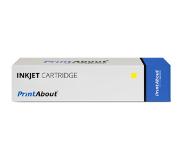 PrintAbout Huismerk HP 971XL (CN628AE) Inktcartridge Geel Hoge capaciteit