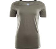 Aclima LightWool T-Shirt Dames, olijf S 2021 T-shirts