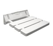 Aqualine Opvouwbare Douchestoel 32x33cm wit