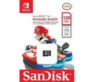 SanDisk MicroSDXC Ultra Android 128GB 100MB/s Nintendo lic.