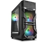 Sharkoon VG7-W RGB tower behuizing USB 3.0, Acryl Window-kit