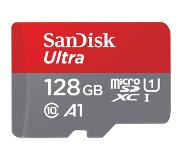 SanDisk microSDXC Ultra 128GB 100MB/s CL10 A1 + SD adapter