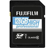 Fujifilm 128GB SD High Professional Class 10 UHS-I U1 90MB/s geheugenkaart