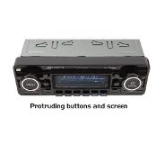 Caliber Autoradio - Bluetooth - Retro - Zwart (RMD120BT-B)