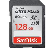 SanDisk Ultra Plus SDHC / SDXC 128 GB 80 MB/s