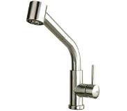 Sento Stainless Pulldown Double RVS Keukenkraan uittrekbaar SK124