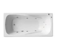 Saniclass Sereno bubbelbad 180x85cm acryl wit SERENO WHIRLPOOL