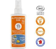 Alphanova sun Sun spray SPF15 vegan (125ml)