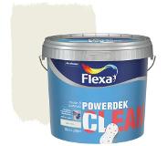 Flexa Powerdek Clean reinigbare muurverf RAL 9010 10 liter
