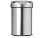 Brabantia Touch Bin 3 Liter Matt Steel Fingerprint Proof