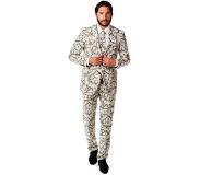 Opposuits Cashanova Kostuum | Groen | Maat 52