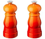 Le Creuset Set van 2 Molens Oranjerood 11cm 20gr