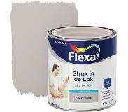 Flexa Strak in de lak voor binnen sepiataupe zijdeglans 250 ml