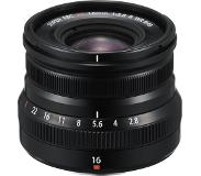 Fujifilm XF 16mm f/2.8 R WR - Zwart