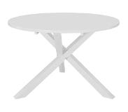Mooie witte hoogglans eettafel meubels | vidaXL Eettafel 80x80 cm Wit