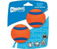 Chuckit! Chuckit Ultra Ball Hondenspeelgoed - Oranje - M - 2 ballen