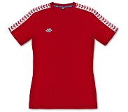 Arena Team T-Shirt Heren, rood/wit S 2020 T-shirts