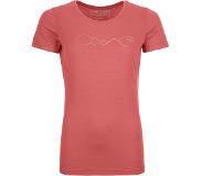 Ortovox Dames 185 Merino Mountain T-Shirt (Maat M, rood)